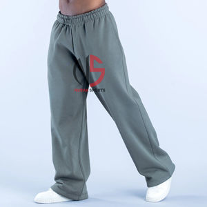 ชุดวอร์มผู้ชาย เสื้อฮู้ดลายกราฟิกป่าแบบกำหนดเองขายดี และกางเกงจ็อกเกอร์ทรงตรง ผ้าคอตตอนหนานุ่ม ชุดออกกำลังกายผู้ชาย ที่นูรัก - Product Image 6