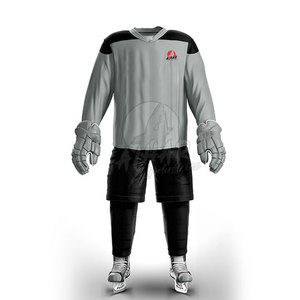 Meilleure vente au prix d'usine uniforme de hockey sur glace en vrac doux au toucher uniforme de hockey sur glace pour l'équipe - Product Image 1