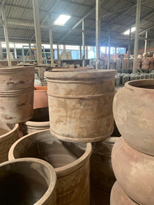 POT DE POTERIE À VENDRE GRAND POT DE FLEURS DE STYLE RUSTIQUE EXTRA LARGE DIRECT DES ACCESSOIRES DE JARDIN DE PRIX D'USINE - Product Image 4