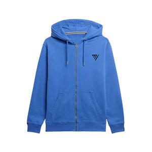 Sweat à capuche mode pour hommes pour le printemps automne décontracté OEM couleur unie sweat à capuche poids lourd sweats à capuche pour hommes - Product Image 1