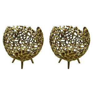 เชิงเทียนอลูมิเนียมทรงกลมที่มีความต้องการสูงโถเทียนคอนกรีตที่ไม่ซ้ำกันสำหรับงานแต่งงานวันเกิดคริสต์มาสตกแต่งบ้าน - Product Image 5