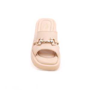 Fawn Formal <b>Heeled</b> Sandals FR8026 <b>Slipper</b> - Product Image 1