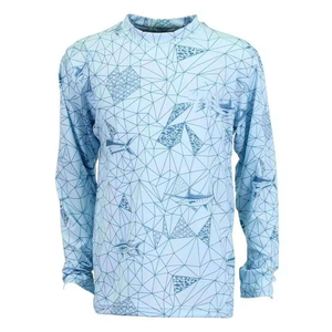 Fabricación de Pakistán, venta al por mayor, ropa de pesca Unisex, camisa de manga larga hecha a medida, 100% poliéster, protección UV, UPF 50, pesca - Product Image 5