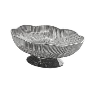 Black Pedestal Fruit Bowl Decorative Fruit Holder for Dining <b>Table</b> <b>Kitchen</b> Parties - Product Image 2