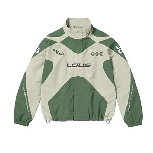 Nueva Tendencia: Conjunto Deportivo Vintage de Invierno, Talla Grande, Estampado, Impermeable, Ecológico, Chaqueta con Cremallera y Pantalones, 100% Poliéster - Product Image 3