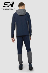 Chándal Deportivo Ligero de Nailon 100% Transpirable, de Producción en Fábrica, Talla Personalizada, Ajuste Atlético para Hombre, con Cordón Funcional y Bolsillos Completos - Product Image 4