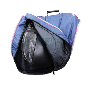 Sac de transport de selle anglais étanche avec poignées renforcées pour garder la selle au sec et en sécurité par tous les temps et besoins de transport - Product Image 1