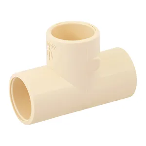 Scatola di raccordo per tubi in CPVC ad alta pressione 40 1/2 'singoli Tees FOSET 110mm di dimensioni di collegamento per saldatura superficie liscia 316 in acciaio inossidabile