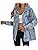Automne femmes bouton à manches longues veste printemps décontracté Denim veste manteaux femmes longue surdimensionné veste en jean - Product Image 2