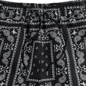 Shorts décontractés, légers, pour l'été, taille élastique, mélange de coton, confort, respirant, vêtements - Product Image 5