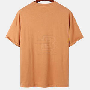 T-shirt en coton et polyester pour hommes, t-shirt de style unique pour hommes pour les meilleures ventes, nouveauté - Product Image 2