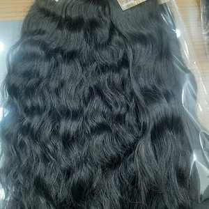 Authentique Indien Vierge Extensions de Cheveux Humains Paquets de Perruque Double Tiré Fermetures Vente en Gros Usine - Product Image 2