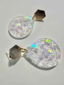 Pendientes colgantes bordados de resina hechos a mano de estilo clásico de tendencia superior 2024 para mujeres y niñas para ocasiones de boda - Product Image 3