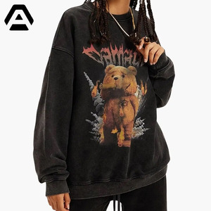 En différentes couleurs noires de conception tissu épais à manches longues tenue décontracté pull à cordon hommes sweats PAR AMAZING INDUSTRIES - Product Image 2