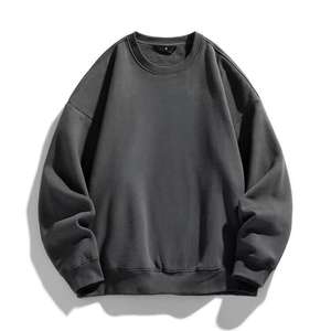 Nouveauté Pull à col rond pour homme de haute qualité Taille personnalisable Uni Hiver Teinture unie Technique pour homme - Product Image 1