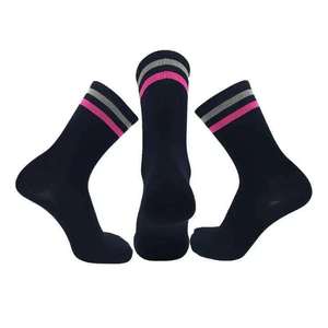 Chaussettes de sport tissées pour hommes et femmes, de la meilleure conception, longueur mi-mollet, à adhérence, séchage rapide, respirantes, pour adultes, en polyester/coton, couleur personnalisée - Product Image 1