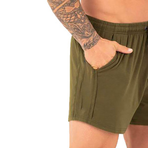 Pantalones cortos deportivos informales de entrenamiento para hombre, ropa deportiva de verano personalizada de algodón de alta calidad - Product Image 6