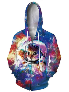 เสื้อกันหนาวสวมหัวทรงโอเวอร์ไซส์สำหรับผู้ชายเสื้อมีฮู้ดพิมพ์ลายซับลิเมตแบบกำหนดเองเสื้อสเวตเชิ้ตโพลีเอสเตอร์ทรงโอเวอร์ไซส์สำหรับใส่ลำลองและเล่นกีฬา - Product Image 5