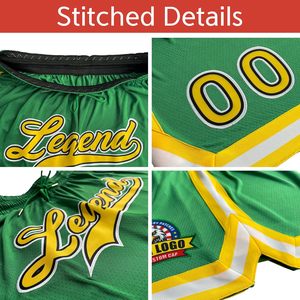 Pantalones cortos de baloncesto de alta calidad para hombres y jóvenes Material transpirable listo para sublimación y opciones de ajuste personalizado - Product Image 4