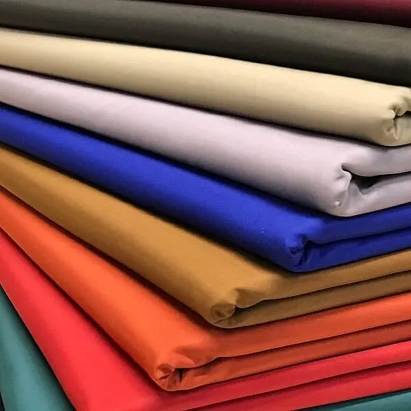 Kain rajut 100% katun Interlock jersey olahraga kain pakaian untuk lapisan pakaian Jersey tunggal pabrik grosir terbaik