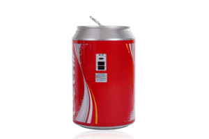 Can <strong>Cooler</strong> 11 L Capacity Mini <strong>Car</strong> Fridge Portable <strong>Small</strong> Refrigerator with Top Handle - Product Image 2