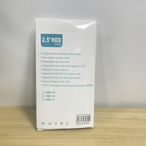 2.5 Inch HDD Case Hard Disk Case USB 3.0 Plastic SATA Hdd <b>Computer</b> <b>Accessories</b> Stock Card Case - Product Image 6