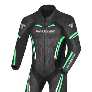 Traje de cuero para carreras de motos para hombre, de alta durabilidad, elegante, cómodo y protector. - Product Image 3