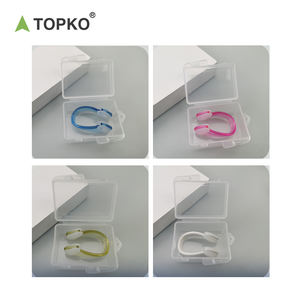 TOPKO di alta qualità per gli sport acquatici in Silicone per il naso con Clip per il naso da <span class=keywords><strong>piscina</strong></span> per adulti senza perdite - Product Image 4