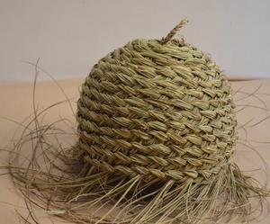 Straw Umbrella <b>Lampshade</b> <b>Boho</b> and Vintage <b>Lampshade</b> - Product Image 5