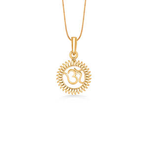 สร้อยคอจี้ทองคำรูปพระพุทธรูปสำหรับผู้หญิง - Product Image 2