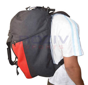 Sac de sport en toile personnalisable de grande taille avec doublure en nylon pour MMA Arts martiaux Utilisation en salle de sport Fermeture à glissière et à fermoir Sangle réglable - Product Image 5