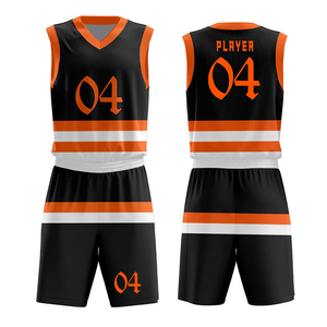 2025 nouveau maillot de basket-ball réversible personnalisé confortable respirant 100% Polyester broderie uniforme de basket-ball porte - Product Image 2
