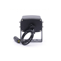 Cámara de Visión Trasera y Lateral para Camiones AHD con 18 Luces LED, 24V HD, Visión Nocturna, Impermeable IP68, 1 Año de Garantía para RV, Montacargas, Autobús, Automóvil