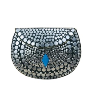 Artesanos indios hechos a mano Chic mosaico embragues de noche para mujeres accesorio esencial para fiestas y ocasiones especiales - Product Image 1