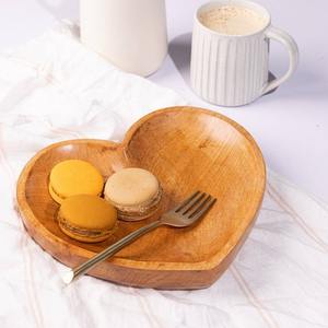 Assiette à collation en forme de cœur tendance - Product Image 3