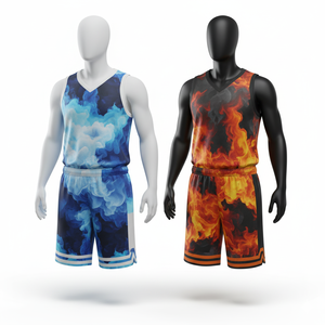 Vente en gros de vêtements de basket-ball par sublimation de haute qualité maillot de sport Logo de l'équipe personnalisé numéro uniforme de basket-ball - Product Image 6