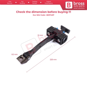 BDP1497 Conjunto Limitador de Puerta Delantera para A5 S5 8T B8 Sportback 8TA 2007-2017 8T8837249C - Product Image 5