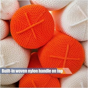 Bouée de protection pour <span class=keywords><strong>bateau</strong></span>, pare-chocs en corde tressée en nylon de qualité marine pour la protection au quai - Matériau en mousse amortissante pour bateaux, yachts, pontons - Product Image 4