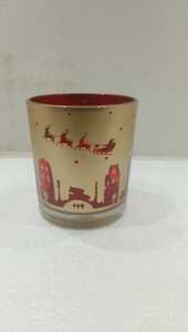 Bougie en verre design votif à usage décoratif pour toutes les occasions Ambiance Automne Candlabra Votive - Product Image 3