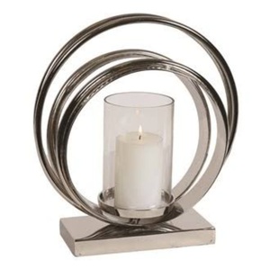 Portavelas votivo de diseño exclusivo, acabado dorado, decoración para fiestas de boda, diseño hecho a mano, portavelas de luz de té - Product Image 2