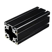 Profilé carré en aluminium extrudé série 6000 V T-Solt 20 30 4040 anodisé avec services de pliage et de CNC