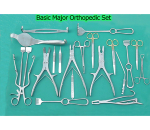 Juego Básico de Instrumentos Ortopédicos de Acero Inoxidable, Instrumentos Quirúrgicos para Cirugía General, Fuente de Alimentación Manual, Certificado CE Clase I Médico - Product Image 6