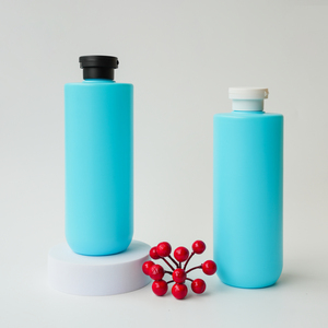 Emballage personnalisé 500ml en plastique vert bouteilles de nettoyant pour le visage Vietnam usine vert lotion pour le corps revitalisant shampooing pour - Product Image 5