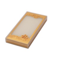 Boîte cadeau rigide en acrylique transparent de luxe, faite à la main, épaisseur 2 mm, avec fermeture magnétique, pour emballage de suppléments de ginseng et de nids d'oiseaux, vente en gros
