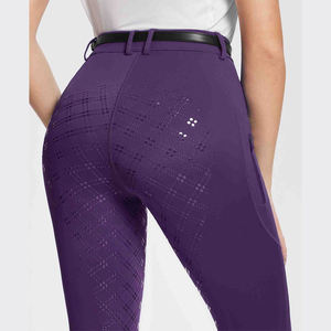 Pantalones de equitación de moda, cintura alta, con agarre completo, cómodos, para montar a caballo, para mujeres y niñas - Product Image 6