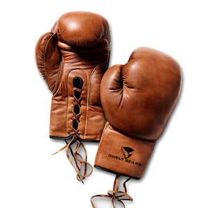 Nouvel arrivage de gants de boxe à lacets de combat Gants de boxe à lacets en matériau durable Équipement d'entraînement Gants de boxe - Product Image 1