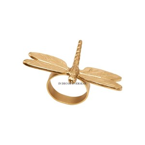 Anillo de Servilleta de Diseño de Insectos, Recién Llegado, Chapado en Oro de Alta Calidad, Hecho de Metal de Calidad Superior, para Hoteles y Restaurantes de Lujo - Product Image 2
