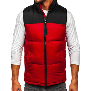 Maillot de corps personnalisé sans manches en duvet de canard gilet bouffant vierge pour hommes ensemble de gilets en duvet de canard grande taille pour hommes entretenus par les OEM - Product Image 3