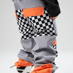 2025 <b>Ski</b> Bib Pants Women Waterproof Slim Fit Elastic 4 Way Stretch Quick Dry Snowboard Pants Men Winter Low Moq <b>Ski</b> & Snow Wear - Product Image 4