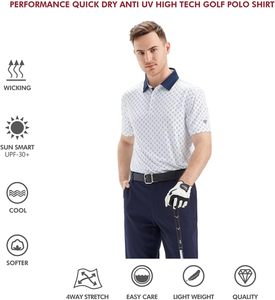 เสื้อโปโลลำลองผู้ชายคุณภาพสูงแห้งเร็วปักลายสำหรับเสื้อโปโล - Product Image 5